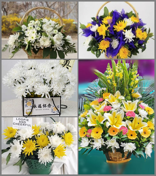 北京房山区周口店地区新街村白事提篮配送